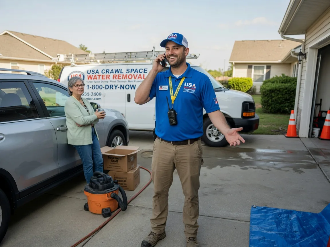 Crawl Space Water Removal Page, AZ FAQs